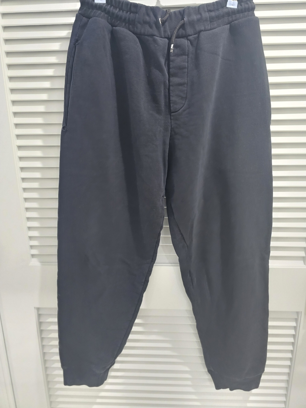 Alexander McQueen Men's Black Jogger Sweatpants